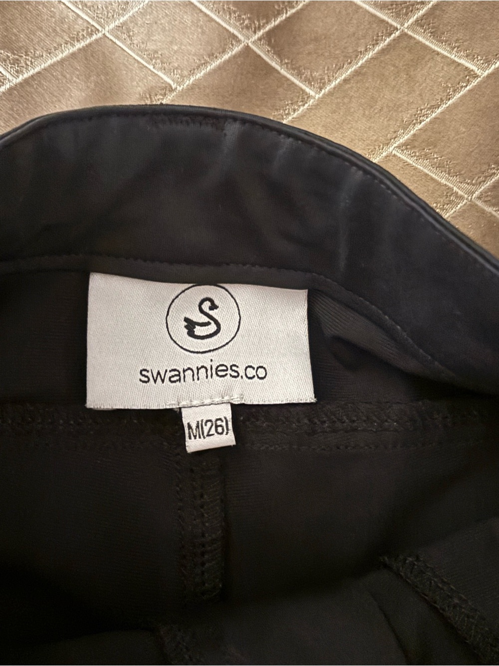 Swannies.co Black Boys Active Bottoms/Jogger pants